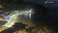 Archiv Foto Webcam Tamariu - Costa Brava - Blick auf den Strand 01:00