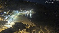 Archiv Foto Webcam Tamariu - Costa Brava - Blick auf den Strand 03:00