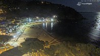 Archiv Foto Webcam Tamariu - Costa Brava - Blick auf den Strand 23:00