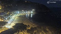 Archiv Foto Webcam Tamariu - Costa Brava - Blick auf den Strand 03:00
