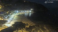 Archiv Foto Webcam Tamariu - Costa Brava - Blick auf den Strand 03:00