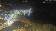 Archived image Webcam Tamariu - Costa Brava - View to the beach 23:00