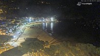 Archiv Foto Webcam Tamariu - Costa Brava - Blick auf den Strand 23:00