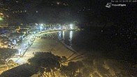 Archiv Foto Webcam Tamariu - Costa Brava - Blick auf den Strand 01:00