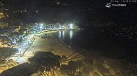 Archived image Webcam Tamariu - Costa Brava - View to the beach 03:00