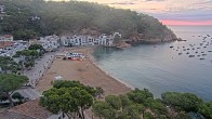 Archived image Webcam Tamariu - Costa Brava - View to the beach 05:00