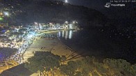 Archived image Webcam Tamariu - Costa Brava - View to the beach 23:00