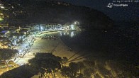 Archived image Webcam Tamariu - Costa Brava - View to the beach 03:00