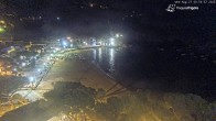 Archiv Foto Webcam Tamariu - Costa Brava - Blick auf den Strand 23:00