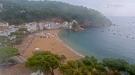 Archiv Foto Webcam Tamariu - Costa Brava - Blick auf den Strand 07:00