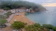 Archiv Foto Webcam Tamariu - Costa Brava - Blick auf den Strand 06:00