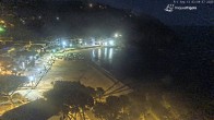 Archived image Webcam Tamariu - Costa Brava - View to the beach 23:00
