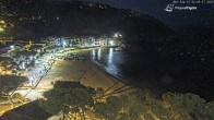 Archiv Foto Webcam Tamariu - Costa Brava - Blick auf den Strand 01:00