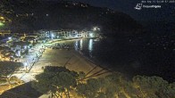 Archiv Foto Webcam Tamariu - Costa Brava - Blick auf den Strand 03:00