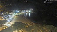 Archived image Webcam Tamariu - Costa Brava - View to the beach 23:00
