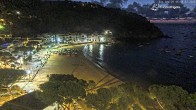 Archiv Foto Webcam Tamariu - Costa Brava - Blick auf den Strand 05:00