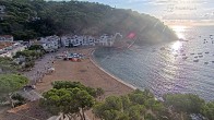 Archiv Foto Webcam Tamariu - Costa Brava - Blick auf den Strand 07:00