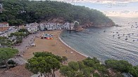 Archiv Foto Webcam Tamariu - Costa Brava - Blick auf den Strand 08:00