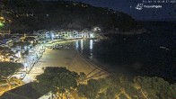 Archiv Foto Webcam Tamariu - Costa Brava - Blick auf den Strand 05:00