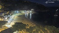 Archiv Foto Webcam Tamariu - Costa Brava - Blick auf den Strand 05:00