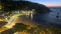 Archiv Foto Webcam Tamariu - Costa Brava - Blick auf den Strand 06:00