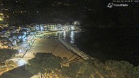 Archiv Foto Webcam Tamariu - Costa Brava - Blick auf den Strand 23:00