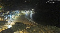 Archiv Foto Webcam Tamariu - Costa Brava - Blick auf den Strand 01:00