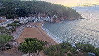 Archiv Foto Webcam Tamariu - Costa Brava - Blick auf den Strand 06:00