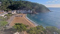 Archiv Foto Webcam Tamariu - Costa Brava - Blick auf den Strand 07:00