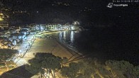 Archiv Foto Webcam Tamariu - Costa Brava - Blick auf den Strand 01:00