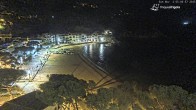 Archiv Foto Webcam Tamariu - Costa Brava - Blick auf den Strand 03:00