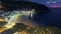Archiv Foto Webcam Tamariu - Costa Brava - Blick auf den Strand 05:00