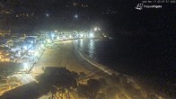 Archiv Foto Webcam Tamariu - Costa Brava - Blick auf den Strand 03:00