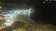 Archiv Foto Webcam Tamariu - Costa Brava - Blick auf den Strand 05:00
