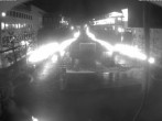 Archived image Webcam View towards square Schlossplatz and church Pirminius in Pirmasens 05:00