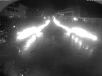 Archived image Webcam View towards square Schlossplatz and church Pirminius in Pirmasens 01:00