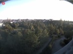 Archiv Foto Webcam Pirmasens - Blick vom Museum Dynamikum auf den Strecktalpark 19:00