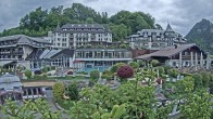 Archived image Webcam Fuschlsee: Hotel Ebners Waldhof 13:00