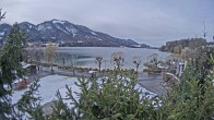 Archiv Foto Webcam Blick auf den Fuschlsee von Ebners Waldhof 11:00