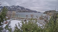 Archiv Foto Webcam Blick auf den Fuschlsee von Ebners Waldhof 07:00