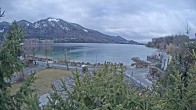 Archiv Foto Webcam Blick auf den Fuschlsee von Ebners Waldhof 09:00