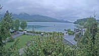 Archiv Foto Webcam Blick auf den Fuschlsee von Ebners Waldhof 06:00