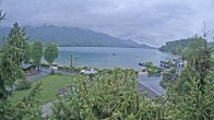 Archiv Foto Webcam Blick auf den Fuschlsee von Ebners Waldhof 09:00