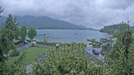 Archiv Foto Webcam Blick auf den Fuschlsee von Ebners Waldhof 11:00