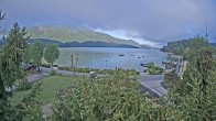 Archiv Foto Webcam Blick auf den Fuschlsee von Ebners Waldhof 05:00
