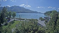 Archiv Foto Webcam Blick auf den Fuschlsee von Ebners Waldhof 15:00