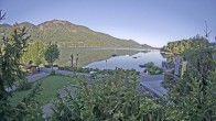 Archiv Foto Webcam Blick auf den Fuschlsee von Ebners Waldhof 06:00