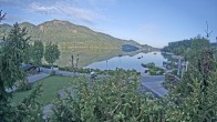 Archiv Foto Webcam Blick auf den Fuschlsee von Ebners Waldhof 05:00