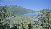 Archiv Foto Webcam Blick auf den Fuschlsee von Ebners Waldhof 07:00