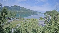 Archiv Foto Webcam Blick auf den Fuschlsee von Ebners Waldhof 07:00